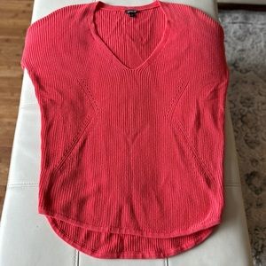 NWOT Express oversized sweater pink size XS